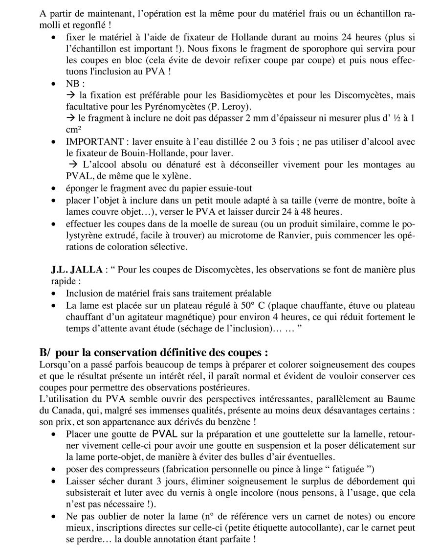 Alcool polyvinylique (PVA)