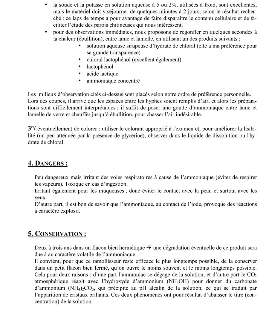 Liquides de ramollissement