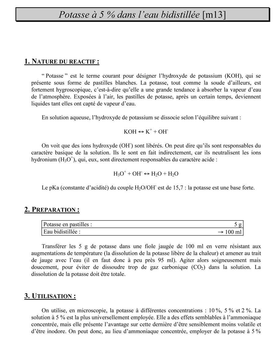Potasse 5%