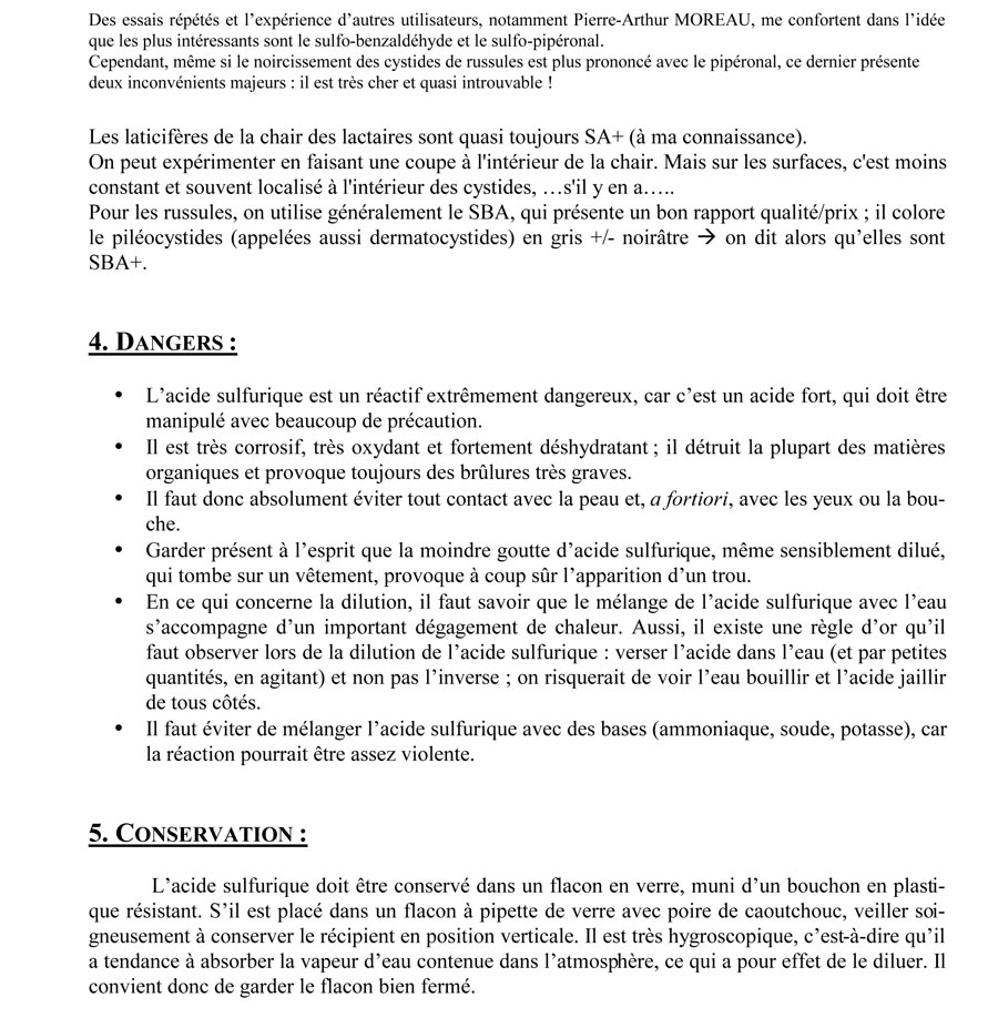 Réactifs sulfo-aldéhydiques